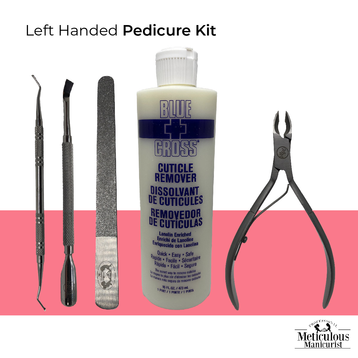 Left Handed Pedicure Kit
